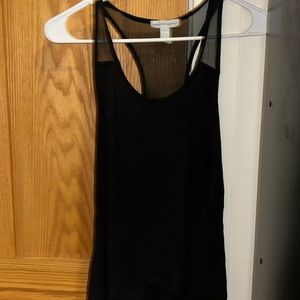 Black tank top